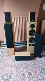 Eltax Symphony luidspreker set 5-delig, Zo goed als nieuw, 60 tot 120 watt, Front, Rear of Stereo speakers, Ophalen