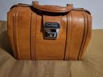 Vintage Bruine Handtas, Ophalen of Verzenden, Gebruikt, Bruin, Handtas