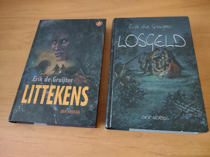 Littekens/Losgeld- Erik de Gruijter, Boeken, Kinderboeken | Jeugd | 13 jaar en ouder, Gelezen, Ophalen of Verzenden
