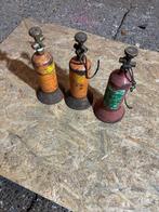 3 gebruikte gasflessen, Ophalen, Gebruikt