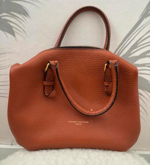 Leren handtas schoudertas van Gianni Chiarini, Sieraden, Tassen en Uiterlijk, Tassen | Damestassen, Zo goed als nieuw, Schoudertasje