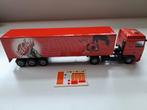 DAF 95 XF met Coca Cola voetbal oplegger 1:50, Hobby en Vrije tijd, Modelauto's | 1:50, Ophalen of Verzenden, Zo goed als nieuw