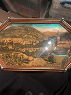 Oud dienblad uit Lourdes, Ophalen of Verzenden, Zo goed als nieuw, Hout, Minder dan 50 cm