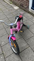 Kinderfiets 16inch. Met zijwieltjes, Fietsen en Brommers, Ophalen, Zo goed als nieuw, 16 tot 20 inch, Zijwieltjes