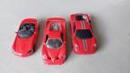 3 rode modelauto's, Ferrari en Vipe Dodge, set/€2,00 p.stuk, Ophalen of Verzenden, Zo goed als nieuw, Auto