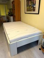 Twijfelaar bed + matras M line, Ophalen, Wit, Nieuw, Twijfelaar