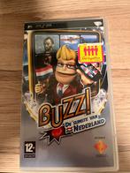 Buzz! De Slimste van Nederland - PSP, Spelcomputers en Games, Games | Overige, Puzzel en Educatief, Gebruikt, 1 speler, Ophalen of Verzenden