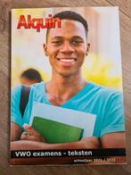Alquin examenteksten Engels VWO 2021/2022, Boeken, Ophalen of Verzenden, Zo goed als nieuw, Alquin