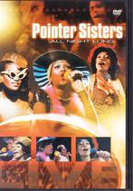 Pointer Sisters All Night Long 12 nrs dvd 1989 als NIEUW, Alle leeftijden, Ophalen of Verzenden, Zo goed als nieuw, Muziek en Concerten