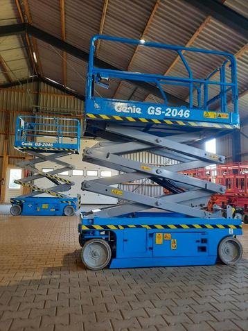  Genie GS2046 en GS2032 schaarhoogwerker bj 2012  hoogwerke beschikbaar voor biedingen