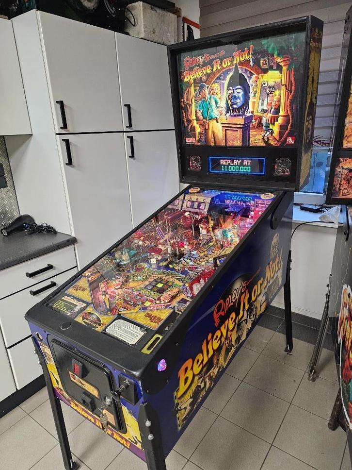 Ripley's Believe it or not, Verzamelen, Automaten | Flipperkasten, Gebruikt, Dot-matrix, Flipperkast, Stern, Ophalen