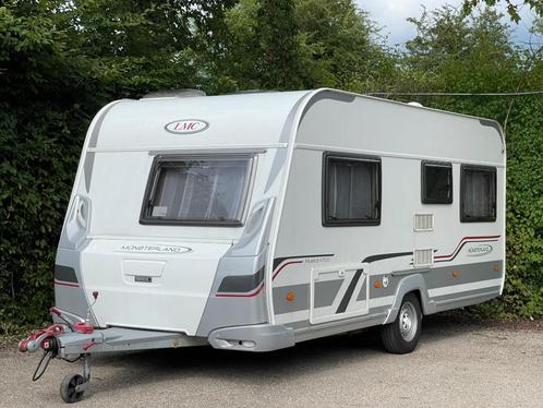 Caravan LMC Musica 470 D, Caravans en Kamperen, Caravans, Particulier, tot en met 4, 1250 - 1500 kg, Rondzit, LMC en Münsterland