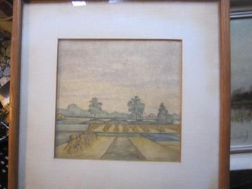 LOUIS DORR, 1896-1973, Gekl. Landschapje in aquarel beschikbaar voor biedingen