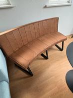 Bruine Bank met Rugleuning, Antiek en Kunst, Antiek | Meubels | Stoelen en Banken, Ophalen