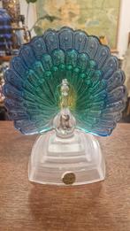 Cristal d'Arques Glazen Pauw - Prachtig Decoratief Stuk, Antiek en Kunst, Ophalen of Verzenden