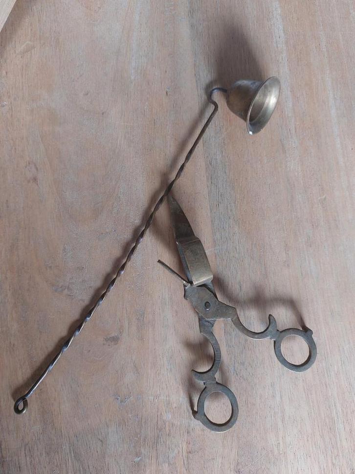 Oude Lotenknijper & Kaasdoffer - Messing/Metaal, Antiek en Kunst, Antiek | Gereedschap en Instrumenten, Ophalen