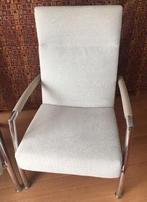 Leolux Helical Fauteuil. Kleur is Zand/Creme gemêleerd., Ophalen of Verzenden, Zo goed als nieuw, 75 tot 100 cm, Stof