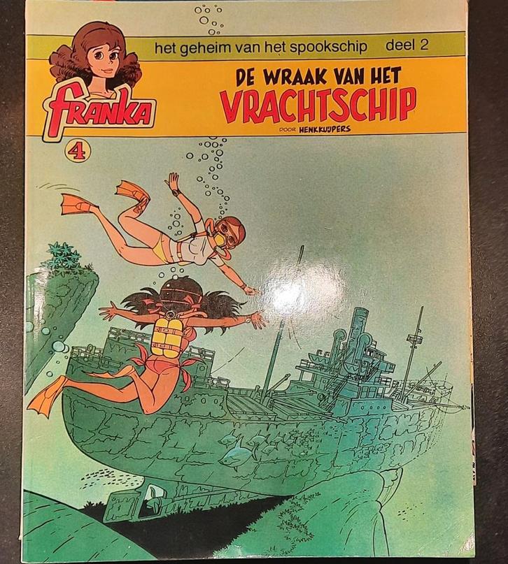 Franka, Henk Kuijpers, edities 4 en 10, Boeken, Stripboeken, Gelezen, Meerdere stripboeken, Ophalen of Verzenden