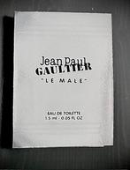 Jean Paul Gaultier - Le Male - Eau de Toilette proefje 1,5ml, Ophalen of Verzenden, Nieuw