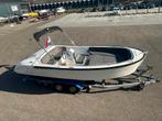 snelvarende sloep z.g.a.n compleet met motor en trailer, Watersport en Boten, 10 tot 30 pk, Gebruikt, Ophalen of Verzenden, 3 tot 6 meter