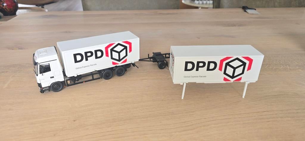 Modelauto DPD met wisselbakken, Ophalen of Verzenden, Gebruikt, Auto, Overige merken