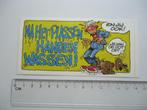 sticker Handen wassen toilet wc jan van haasteren strip art, Verzamelen, Stickers, Verzenden, Zo goed als nieuw, Bedrijf of Vereniging