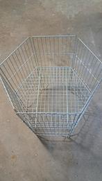 Metalen Mand - Zeshoekig, Overige materialen, Gebruikt, Mand, Ophalen of Verzenden