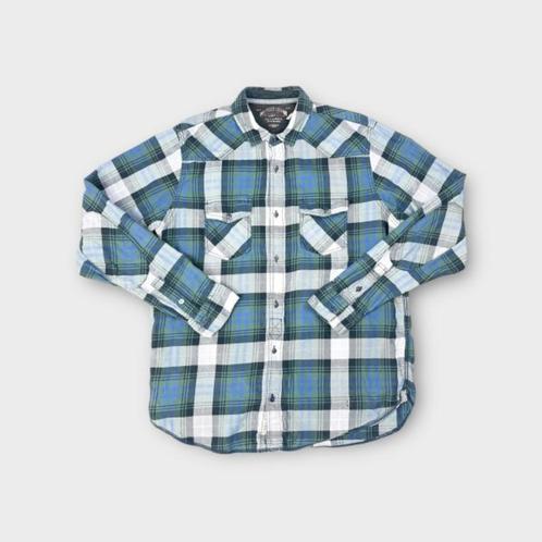 Tommy Hilfiger heren overhemd Maat L., Kleding | Heren, Overhemden, Gedragen, Halswijdte 41/42 (L), Groen, Ophalen of Verzenden