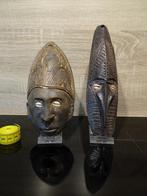 Twee spirit maskertjes nieuw Guinea - PNG, Ophalen of Verzenden