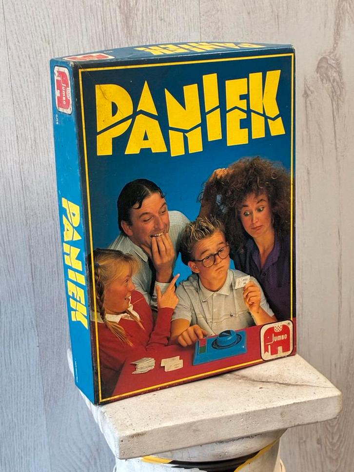 Bordspel Paniek , jumbo gezelschapspellen, Hobby en Vrije tijd, Gezelschapsspellen | Bordspellen, Ophalen of Verzenden