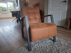 Fauteuil Thirty cognac, Ophalen, Minder dan 75 cm, Zo goed als nieuw, Stof