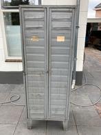 Stoere vintage metalen lockerkast | kledingkast 100x50x200, Huis en Inrichting, Kasten | Lockerkasten, Ophalen, Gebruikt, Stoer industrieel