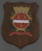 Wapenschildjes Diverse Schepen Koninklijke Marine, Ophalen of Verzenden, Marine, Nederland, Embleem of Badge