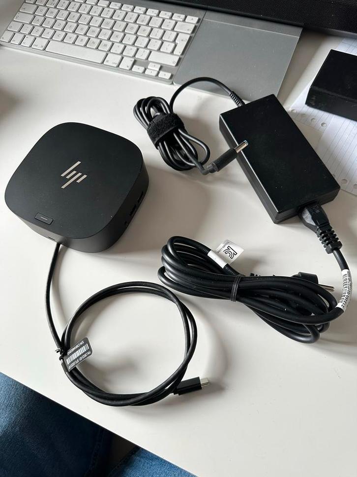 HP USB-C Docking Station - Uitbreiding voor je laptop!, Computers en Software, Dockingstations, Gebruikt, Docking station, Laptop