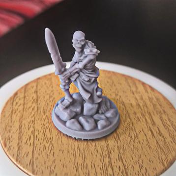 Dungeons & Dragons, D&D, HeroQuest, miniature skeleton beschikbaar voor biedingen