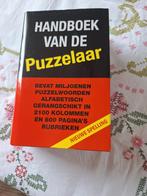 Handboek van de Puzzelaar - Puzzelwoordenboek, Ophalen of Verzenden, Minder dan 500 stukjes, Nieuw, Puzzelboek
