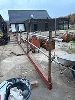 Dakrandbeveiliging compleet - Aluminium buis, stalen staande, Doe-het-zelf en Verbouw, Metalen, Ophalen, Gebruikt, Aluminium