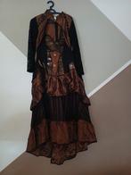 Carnavalskleding steampunk maat 42 met accessoires, Ophalen, Carnaval, Maat 42/44 (L), Zo goed als nieuw