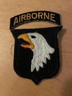 WW2 US emblemen, 101st Airborne, Verzenden, Landmacht, Amerika, Embleem of Badge