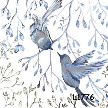 Servetten decoupage/bullet journal * vogels L1776 beschikbaar voor biedingen