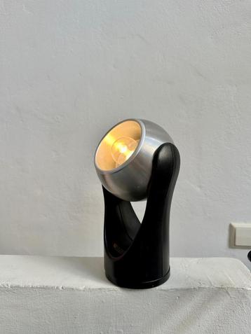 Zwart en chroom Insta Elektro space age, vintage  lamp beschikbaar voor biedingen