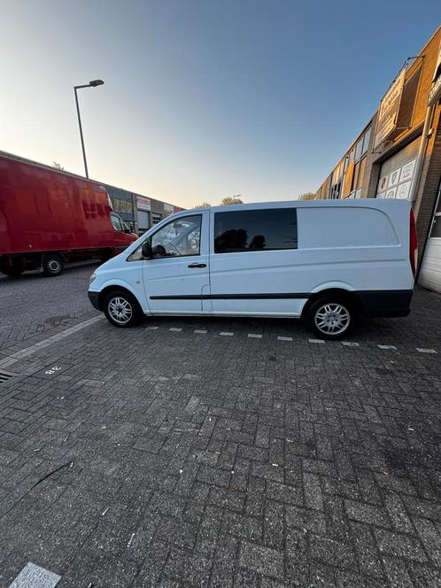 Mercedes-Benz Vito 2.1 CDI 109 2009 dubbelkabine, Auto's, Bestelauto's, Particulier, Mercedes-Benz, Diesel, Handgeschakeld, Origineel Nederlands