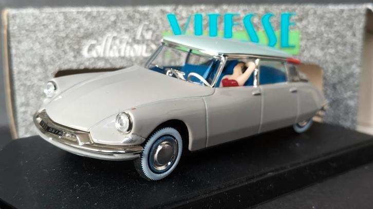 Citroen DS 19 1959 Gina Lollobrigida 1:43 Vitesse Pol, Hobby en Vrije tijd, Modelauto's | 1:43, Nieuw, Auto, Overige merken, Verzenden