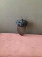 Decoratieve eikel van metaal voor vogels voer als nieuw, Tuin en Terras, Ophalen of Verzenden