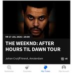 THE WEEKND: after hours til dawn tour golden circle links x2, Twee personen, Juli