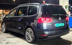 Volkswagen Sharan 2.0 TDi 2012 EURO 5 Adblue Xenon Pano LEER, Auto's, Euro 5, Zwart, 4 cilinders, Zwart