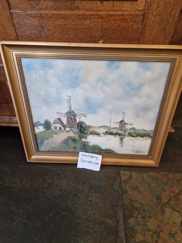 Schilderij Jan Kelderman.  beschikbaar voor biedingen