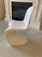 Curve witte designstoel kinderen kinderstoel €10!!, Ophalen, Kunststof, Gebruikt, Wit
