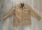 Vintage leren jas, Pall Mall in goede staat, Gedragen, Beige, Ophalen of Verzenden