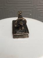 Vintage Zilveren naaimachine miniatuur, Antiek en Kunst, Ophalen of Verzenden, Zilver